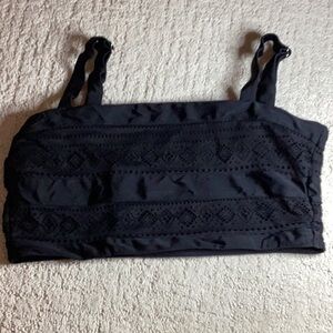 Women's Black Bikini Top DD